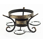 Подставка под садж кованная "Шелковый путь ПРЕМИУМ"