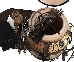 Тандыр "Шульган-таш" с откидной крышкой