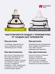 Тандыр "Аполлон" с откидной крышкой, с термометром