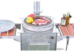 Решетка-гриль для очага "Plover" из нержавеющей стали