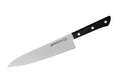 Шеф нож HARAKIRI SAMURA SHR-0086B/K (черная рукоять)
