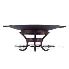 Садж 43 см (чугун) + подставка "Шелковый путь Премиум"