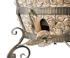 Тандыр "Золотое руно" с откидной крышкой