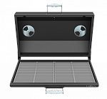 Крышка-гриль с решеткой из чугуна для мангалов Искандер 400