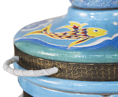 Тандыр "Морской" с откидной крышкой