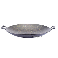 Садж 40см (гранитное покрытие) без подставки серый