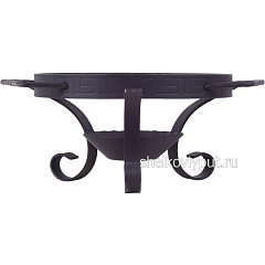 Садж 42 см (чугун) + подставка "Стамбул"