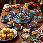 Чайный сервиз "Риштан" на 6 персон