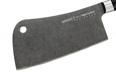 Топорик кухонный "Samura Mo-V Stonewash" 180 мм, G-10 SM-0040B/K