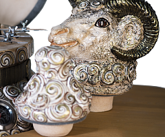 Тандыр "Золотое руно" с откидной крышкой