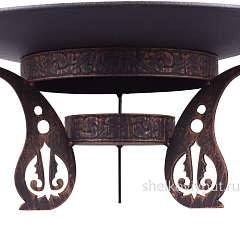 Садж 43 см (чугун) + подставка "Турецкая"