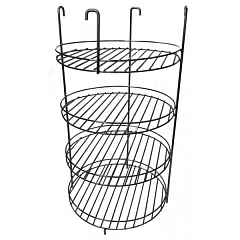 Этажерка 4-х ярусная с дополнительным кольцом 22 см