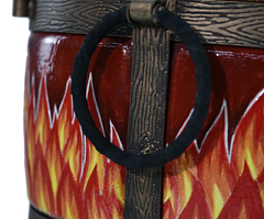 Тандыр "Огненный" с откидной крышкой