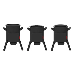 Фланец 400 для печи Берель "400 К" и Искандер 400