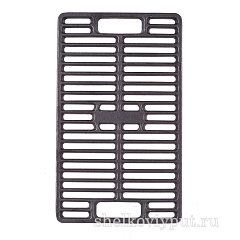 Решетка-гриль чугунная с двумя ручками 42х25 Гардарика