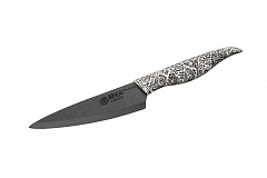 Набор из 3 ножей "Samura Inca" (23, 43, 85), чёрная циркониевая керамика SIN-0220B/K
