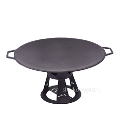 Садж 43 см (чугун) + подставка "Кавказ"