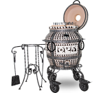 Тандыр "Африка" с откидной крышкой, без столика