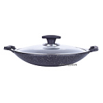 Садж 24см (гранитное покрытие) с крышкой, без подставки