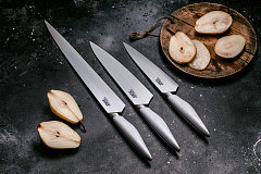 Нож кухонный "Samura Joker" для нарезки, слайсер 297 мм, AUS-8, АБС-пластик