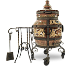 Тандыр "Шульган-таш" с откидной крышкой, без столика