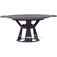 Садж 58 см (чугун) + подставка "Кавказ"