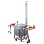 Очаг для казана "PLOVER", гриль, мангал из нержавеющей стали (3мм - без аксессуаров)