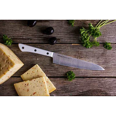 Универсальный нож SAMURA HARAKIRI SHR-0023W/K (белая рукоять)