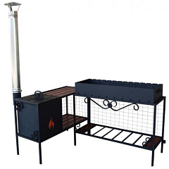 Мангал дачный АМ24П