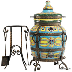 Тандыр эксклюзивный "Гранд Эллада" (работа заслуженного скульптора России)