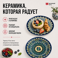 Тарелка 18см