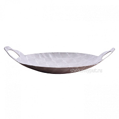 Садж 29 см (нержaвеющая сталь) + подставка