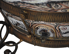 Тандыр "Охота" с откидной крышкой