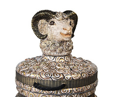 Тандыр "Золотое руно" с откидной крышкой