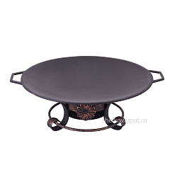 Садж 43 см (чугун) + подставка "Товуз"