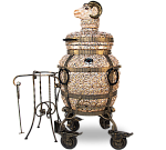 Тандыр "Золотое руно" с откидной крышкой, без столика