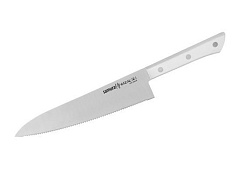 Шеф нож HARAKIRI SAMURA SHR-0086W/K (белая рукоять)