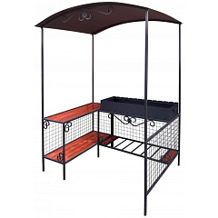 Мангал-беседка АМ26