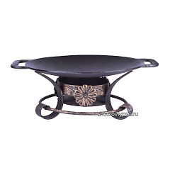 Садж 42 см (чугун) + подставка "Товуз"