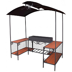 Мангал-беседка АМ27