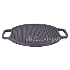 Плато чугунное двухсторонее круглое 360мм Бризоль