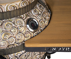 Тандыр "Золотое руно" с откидной крышкой