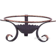 Садж 30 см (чугун) + подставка "Эллада"