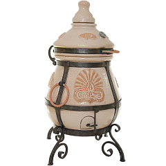 Тандыр "ГРЕЧЕСКИЙ" Слоновая кость