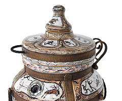 Тандыр "Охота" с откидной крышкой