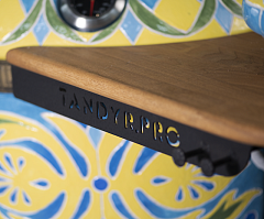 Тандыр "Голубая лилия" с откидной крышкой