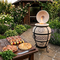 Тандыр "Атаман" с откидной крышкой New