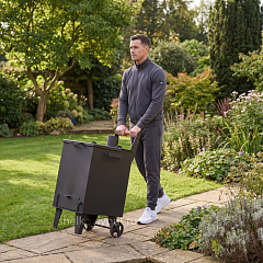 Печь для сжигания мусора 140 л., 2мм