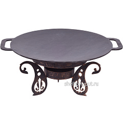 Садж 58 см (чугун) + подставка "Турецкая"